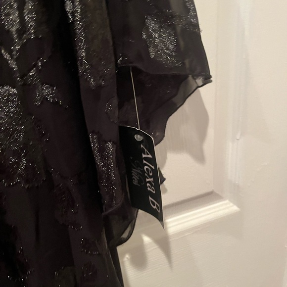 NWT Black and Silver dress - Picture 3 of 3